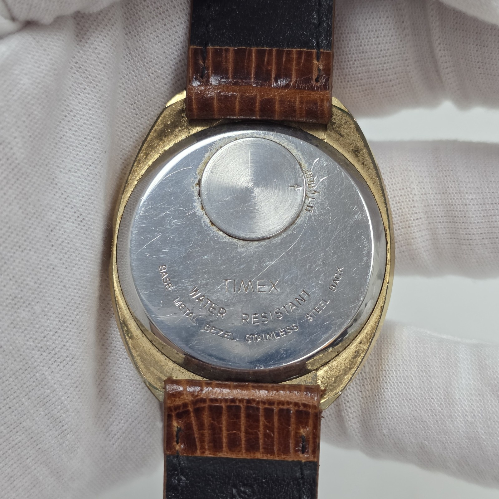 Rare Vintage Timex “Time Machine” Model M62 Quartz Watch Works New Battery