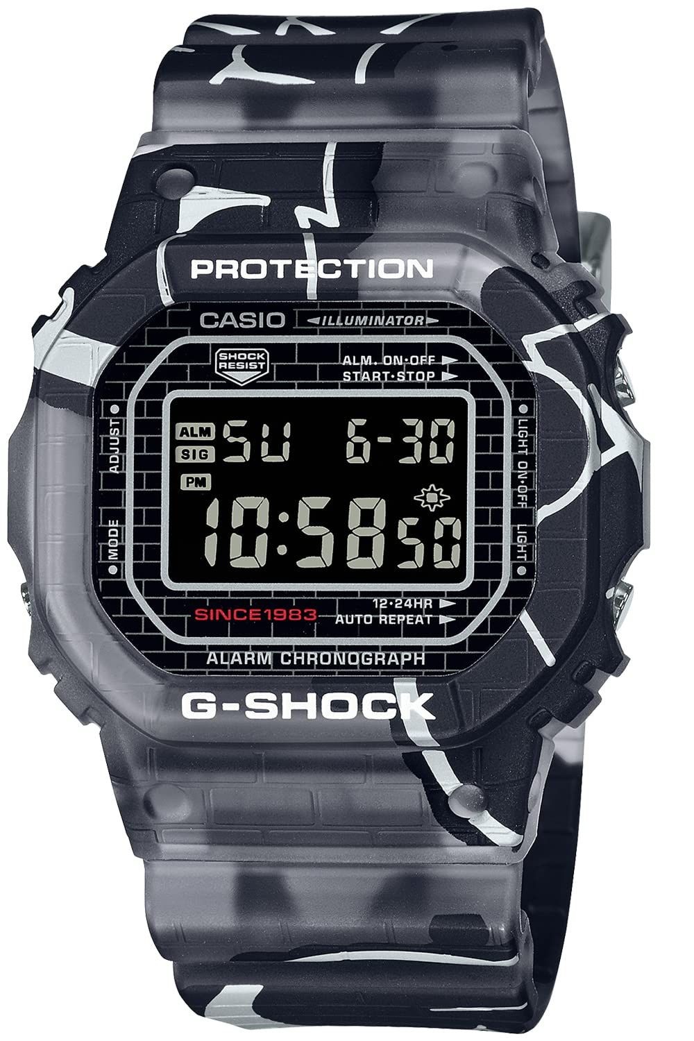G SHOCK Casio Wristwatch G SHOCK Metal Case Screw Back Street Spirit Series D