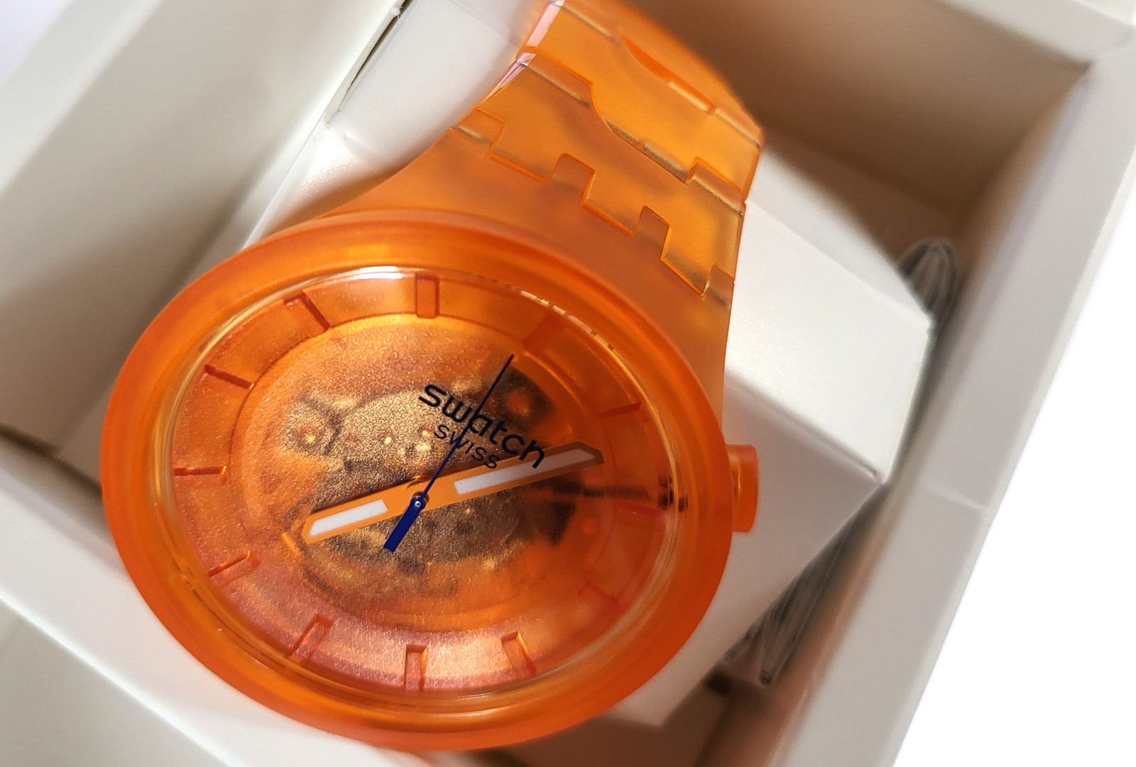 Swatch Big Bold 2024 – SB05O103- Orange Joy – New