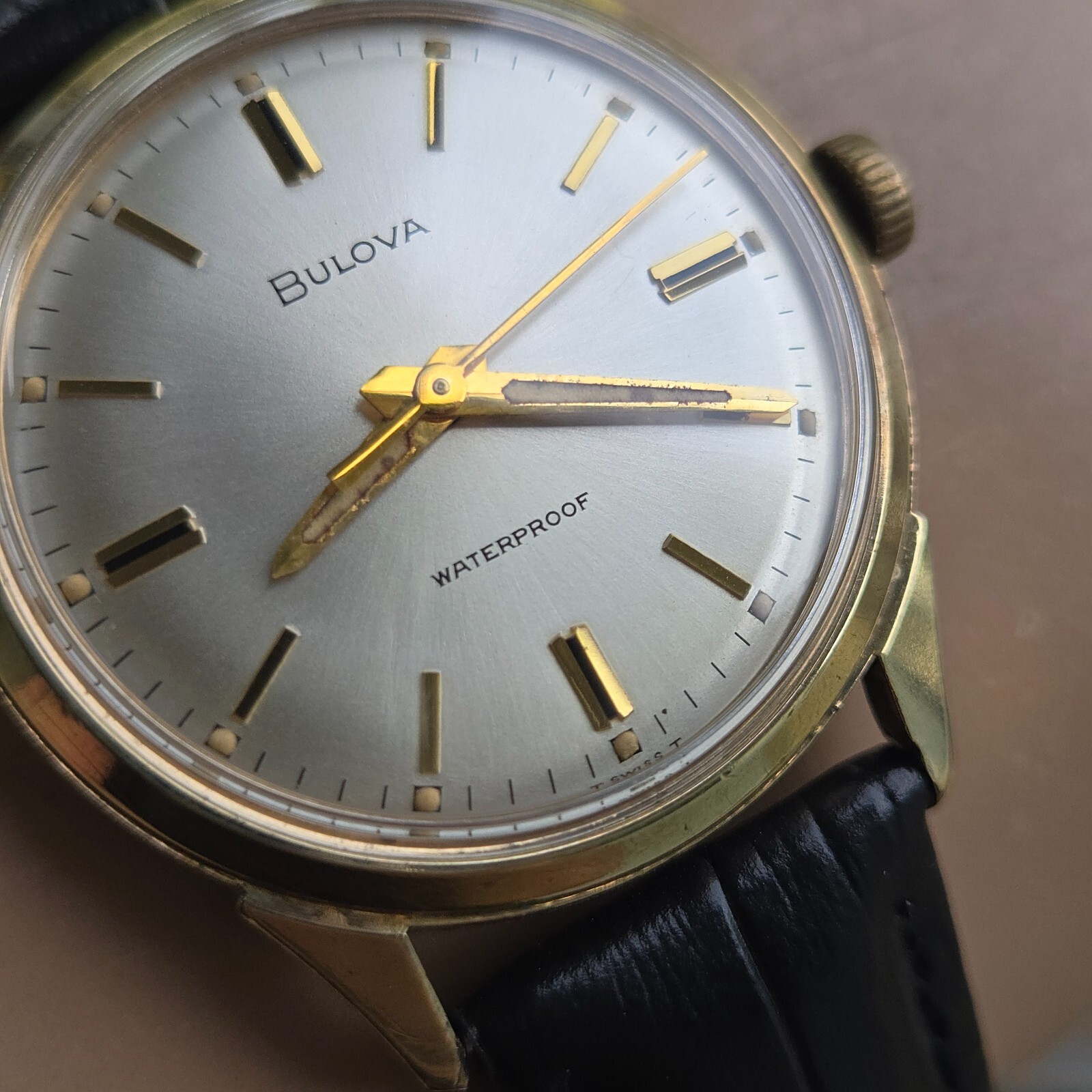 Vintage BULOVA Sea King AD men’s manual wind watch Cal.11ALC 17Jewels swiss 1967