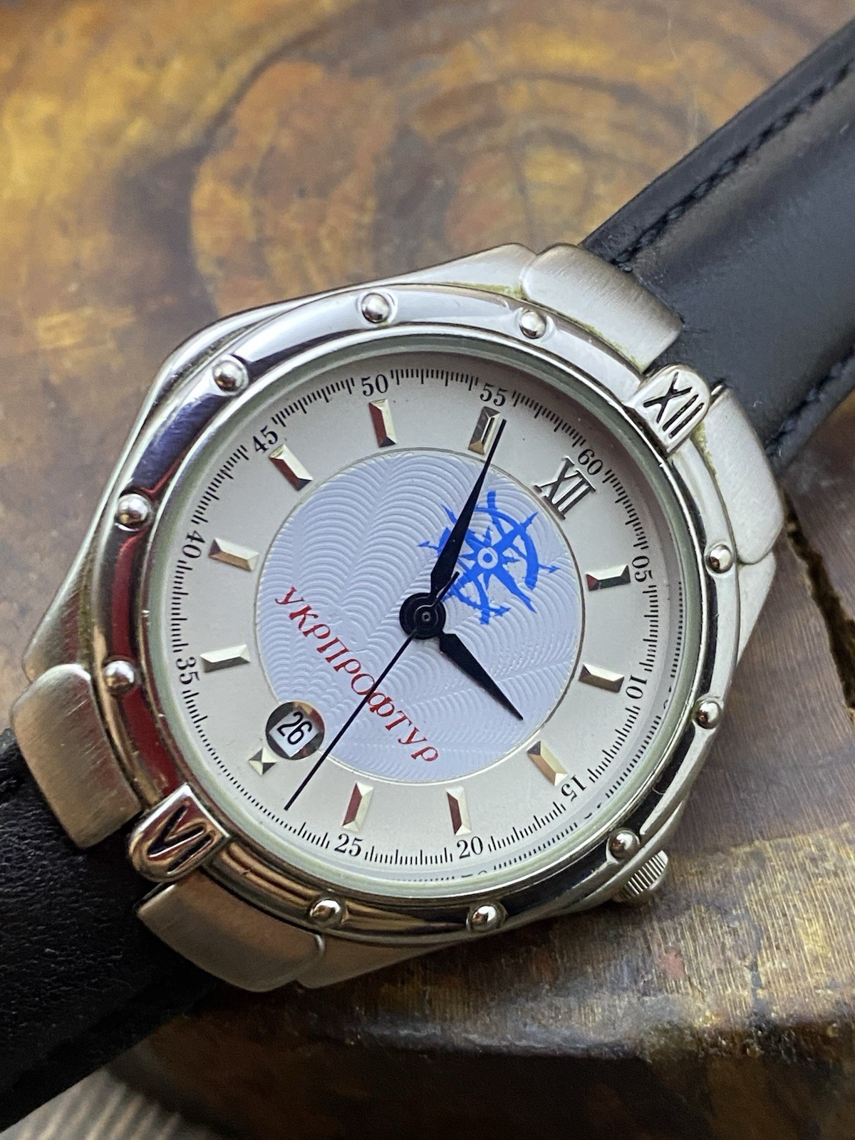 Men’s Wrist Watch Rekord Quarz Record Standard Classic Watch #9134