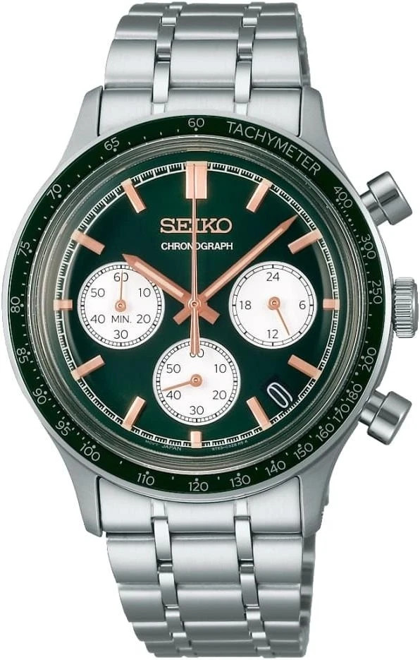 Seiko SELECTION SBTR057 / SSB481 Chronograph Quartz Men Watch US*us