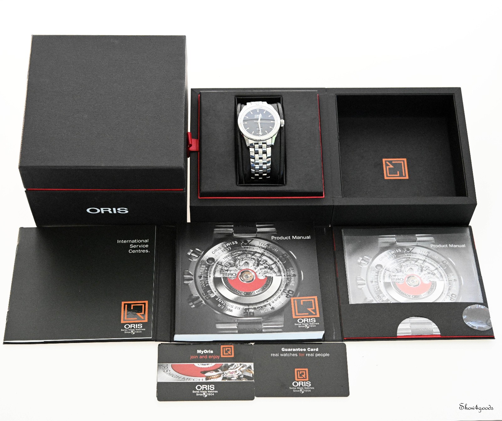 ORIS Artix GT Automatic day date Ref 01 735 7662 4174-07 8 21 85 Full SET 2017