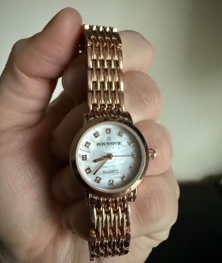 Boussivie Avon Rose Gold Tone Women’s Watch NEW- BENEFITS CHARITY FREE SHIP