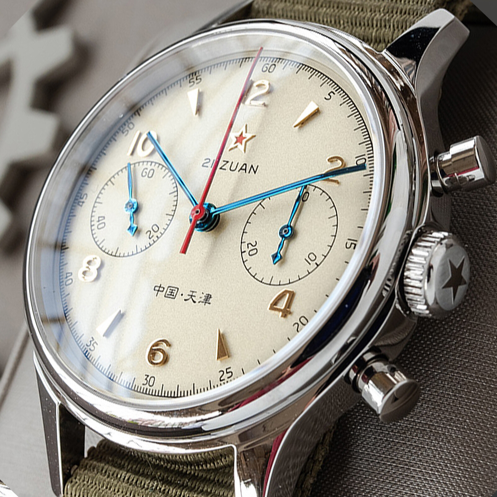 SEAGULL 1963 2024 Exhibition Case Sapphire Glass Chronograph Mechanical Watch