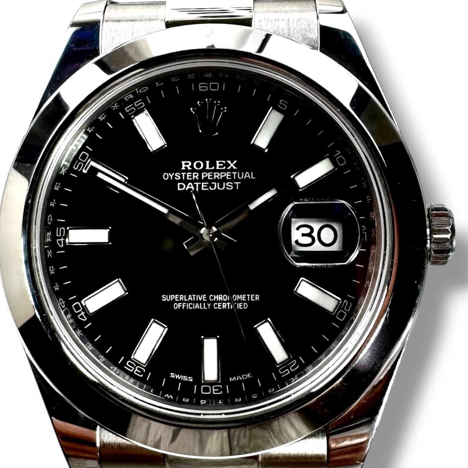 Rolex Datejust 116300 Black Dial 41MM