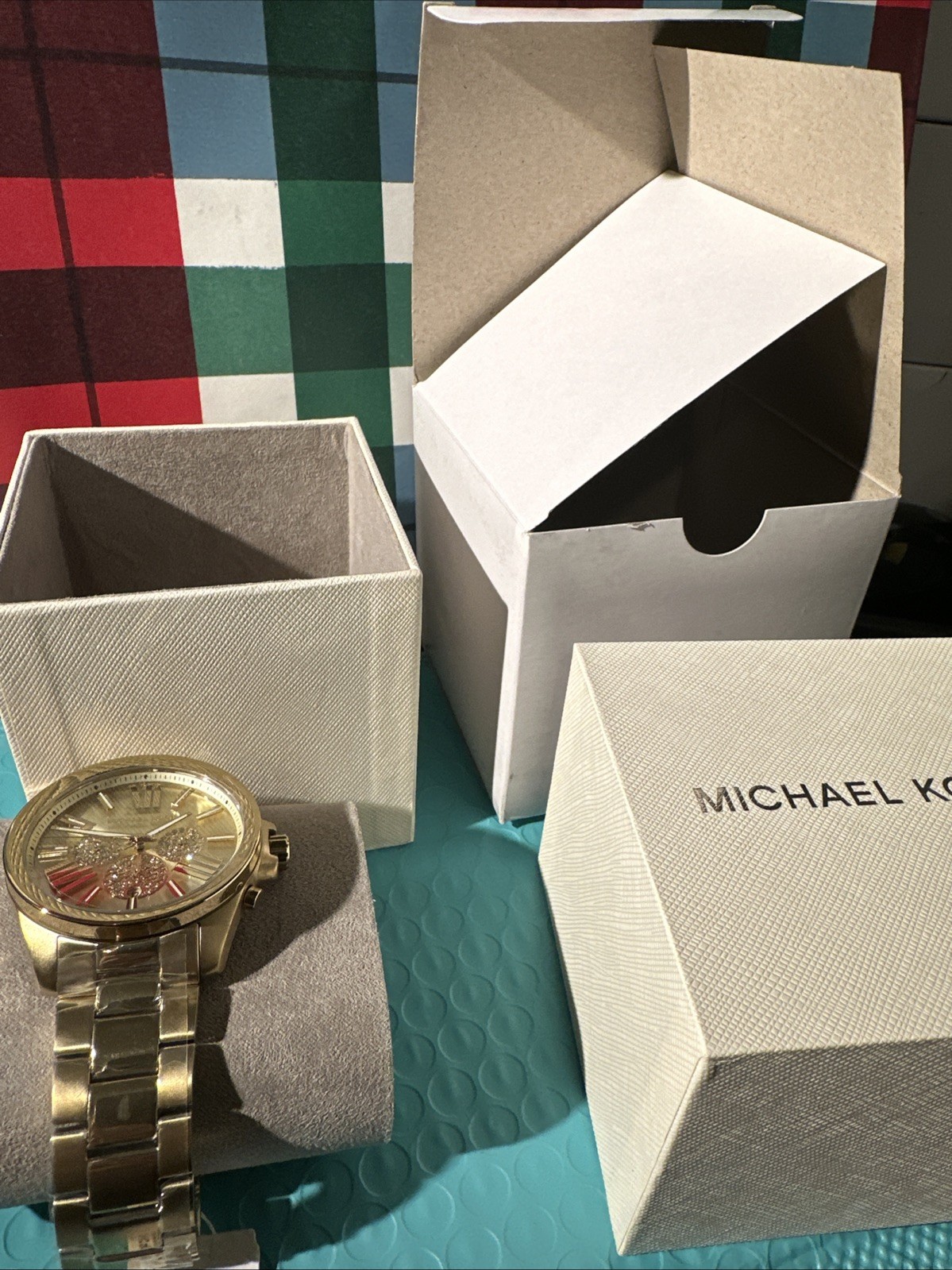 Michael Kors Wren Chronograph Gold-Tone Stainless Steel Watch MK8928