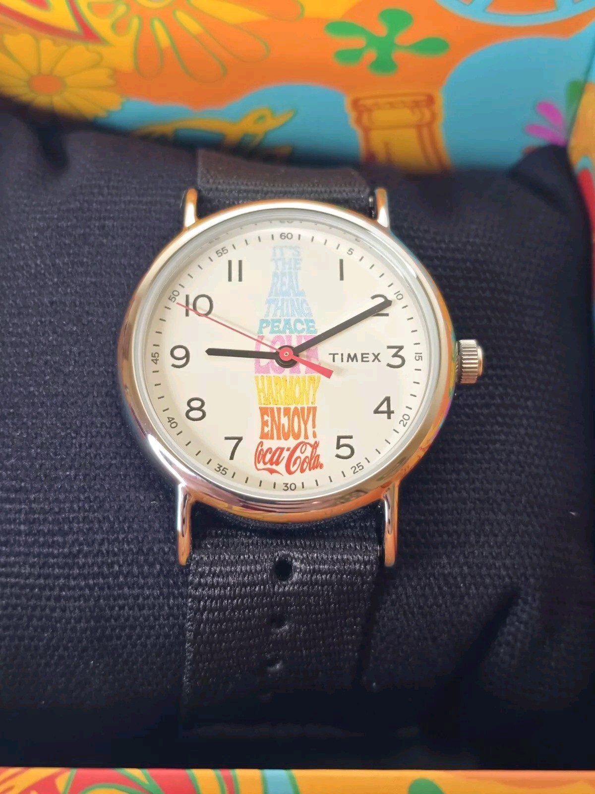 Timex Weekender Coca Cola Quartz Watch 38mm Unisex TW2V29800