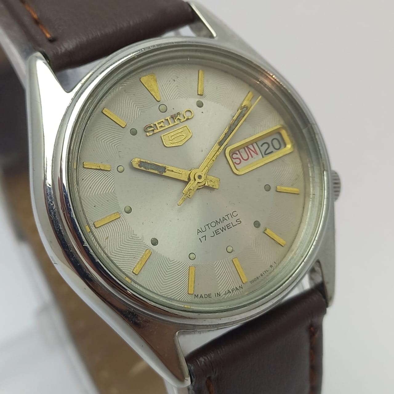 Seiko 5 Automatic 7009-6001 Day/Date Vintage Men’s Watch ARN120SGB5