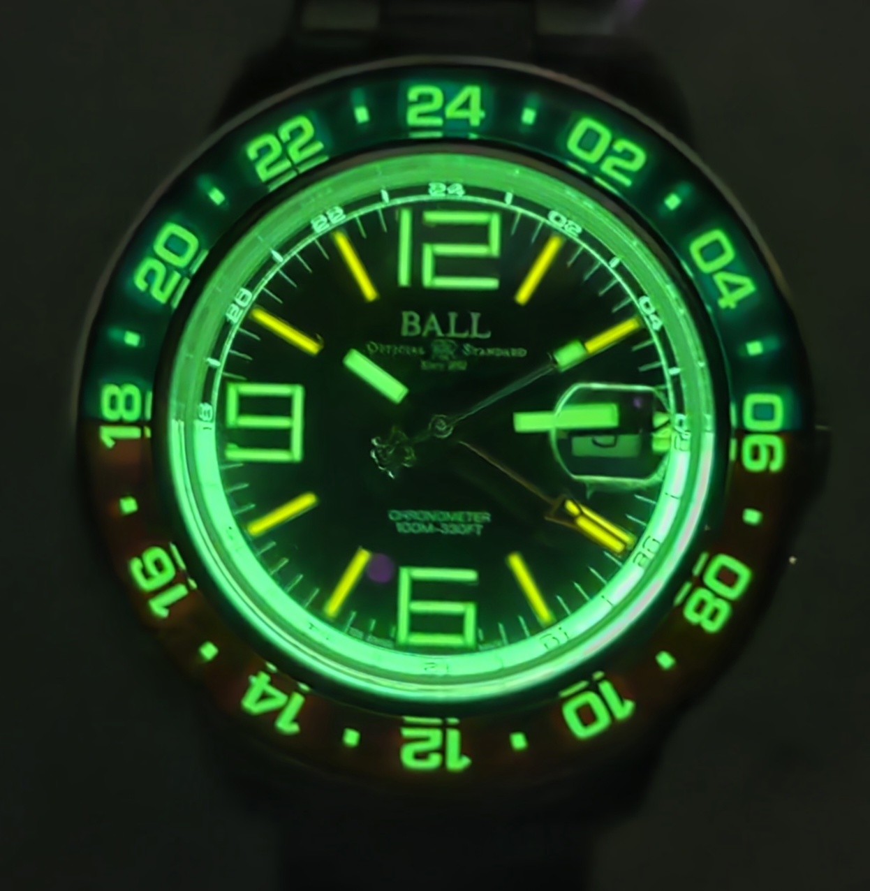 Ball Engineer III Maverick GMT – Limited Edition #775/1000 TRITIUM MONSTER