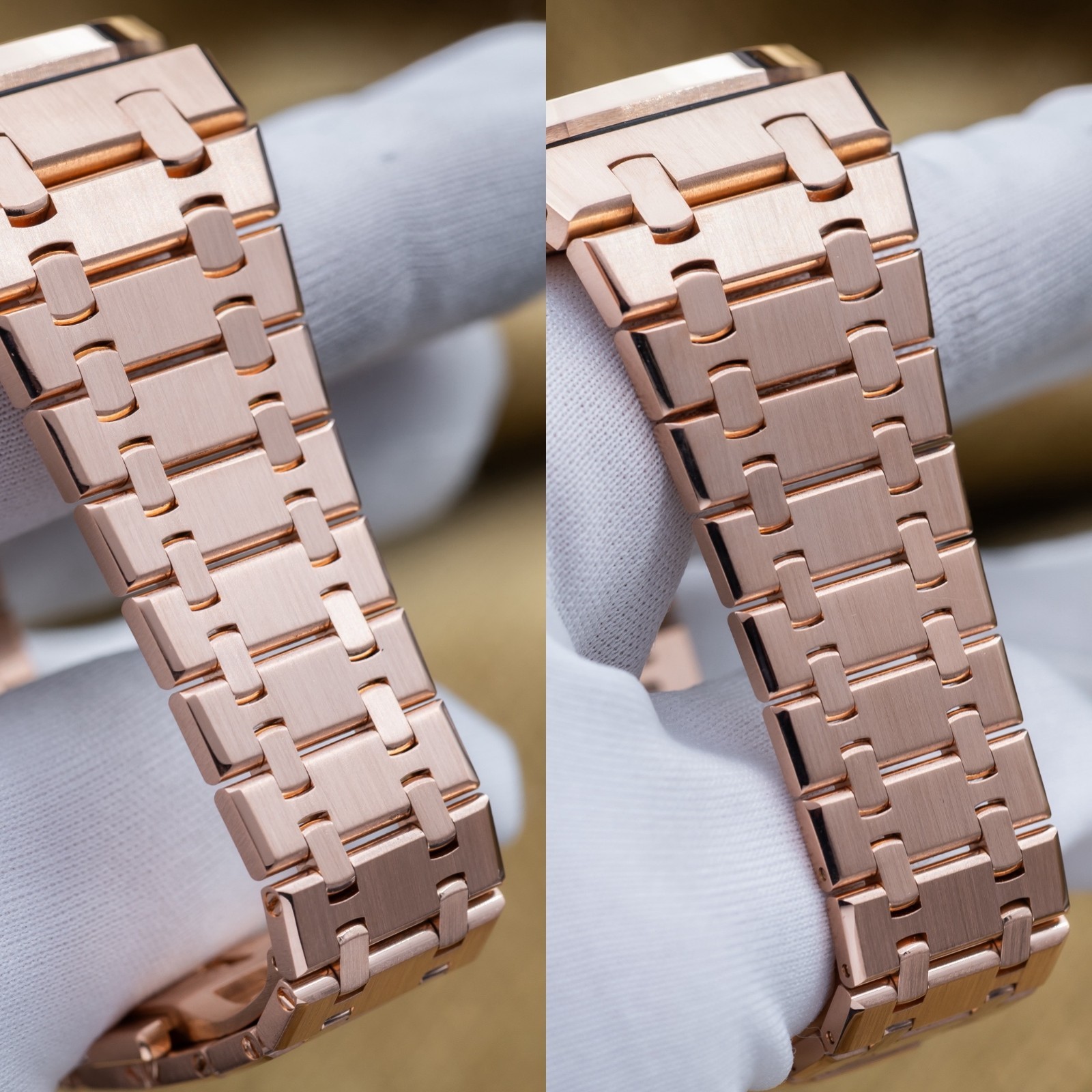 Audemars Piguet Royal Oak Rose Gold Black Dial 41mm – AP 15500OR Full Set