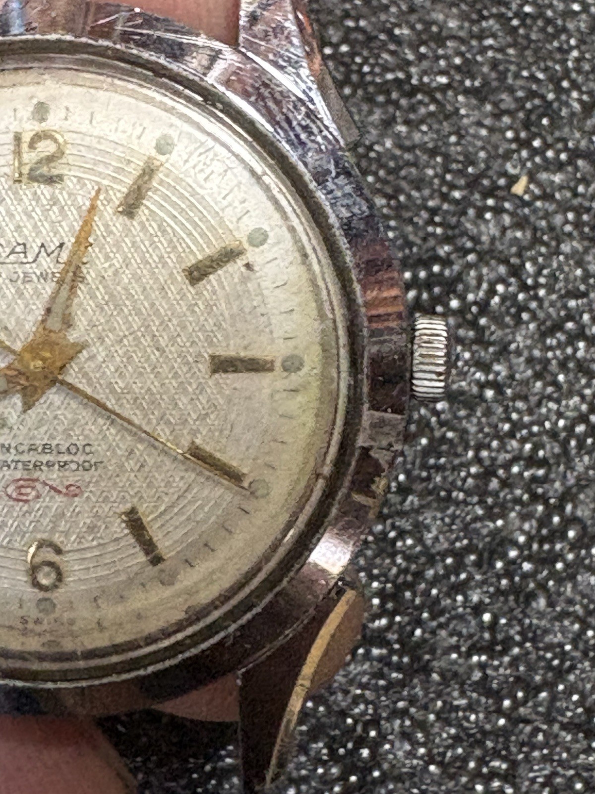 Mens Vintage Camy Watch Head SPARES/REPAIRS