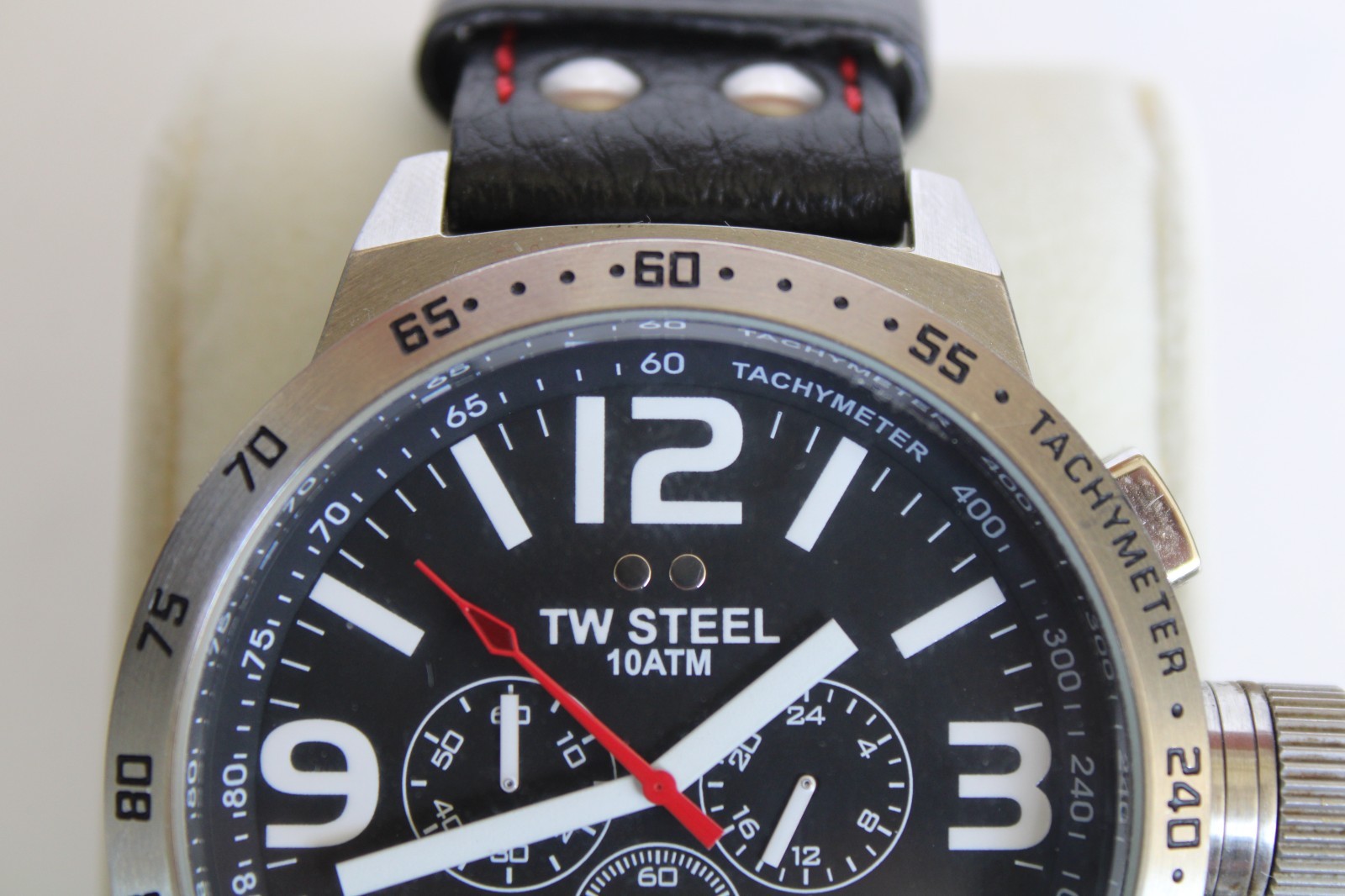 TW Steel Canteen Chronograph Men’s Wristwatch, TW11, w/ Box & Papers (NM)