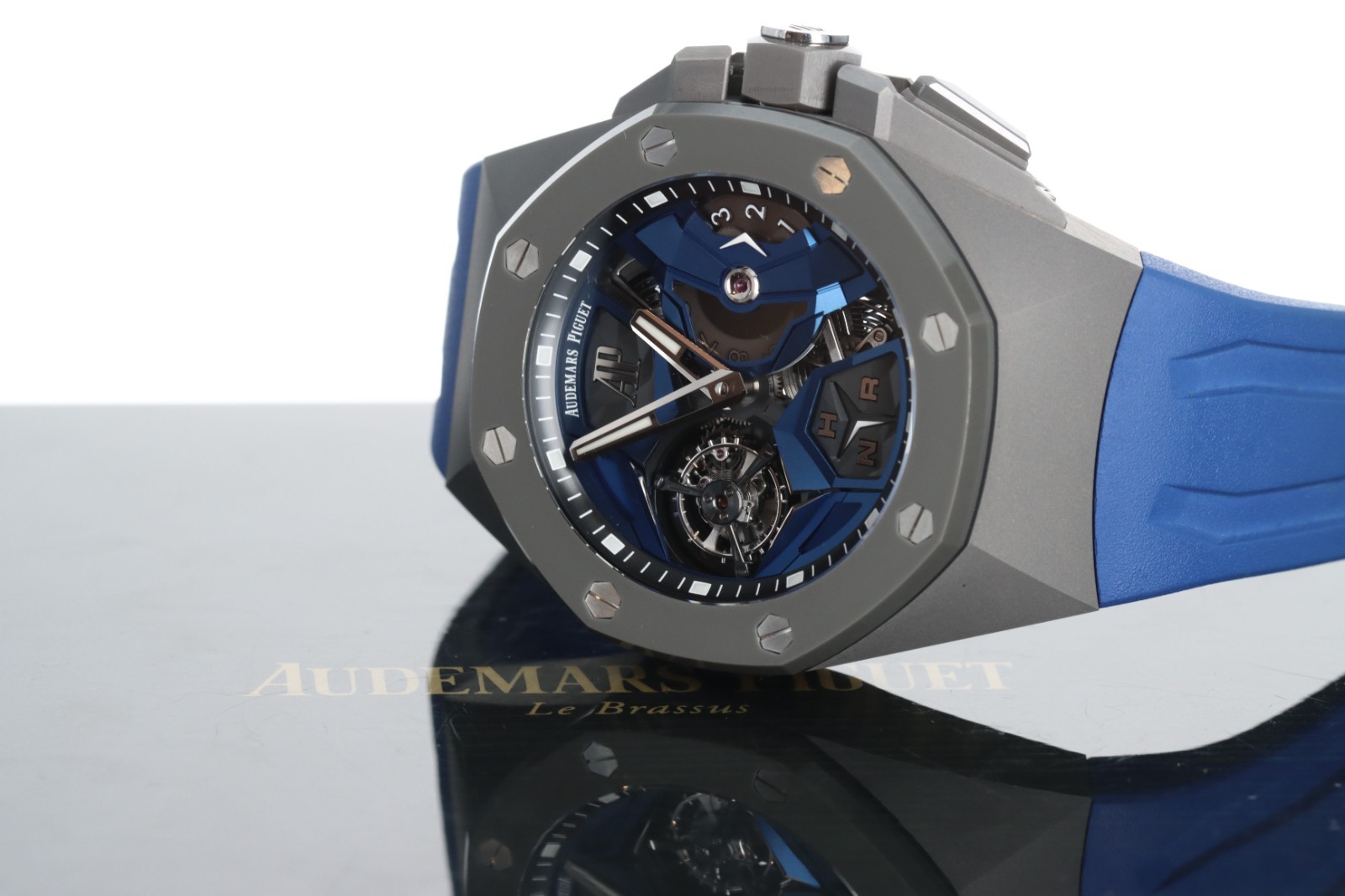 AP Royal Oak Concept GMT Tourbillon Sandblasted Titanium 26589IO.OO.D030CA.01