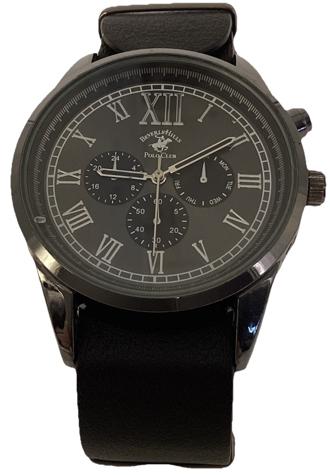 Beverly Hills Polo Club Black Watch New Without Box *Read*
