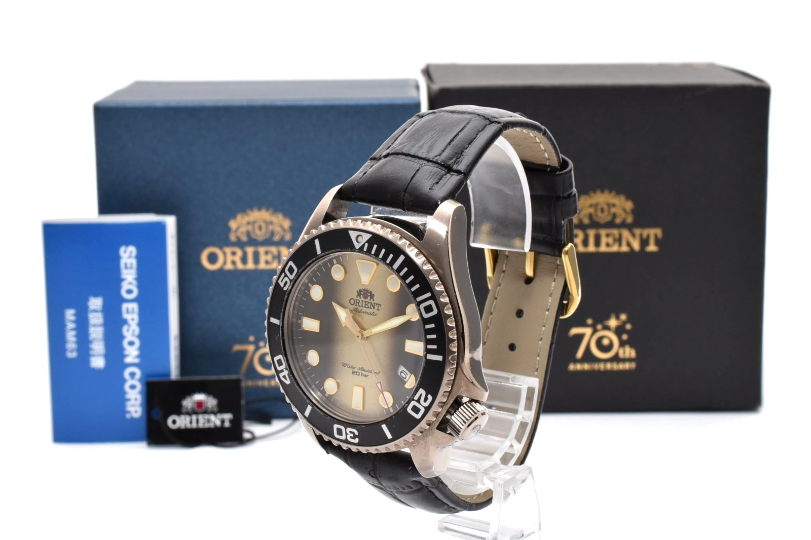 [Box] ORIENT Sports RN-AC0K05G 70th Limited 2500pcs Automatic Men’s Watch JAPAN