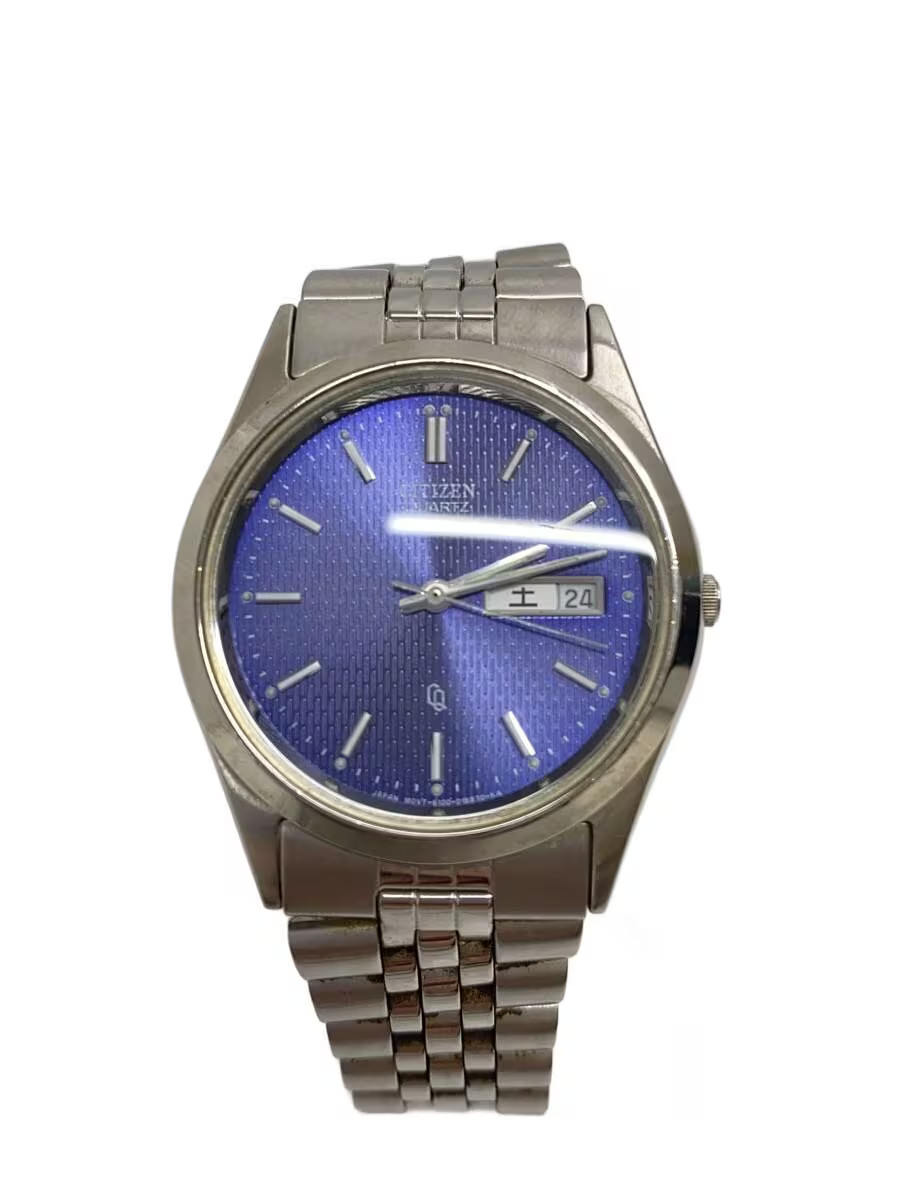 CITIZEN Quartz Watch Analog BLU SLV 6100 S96389