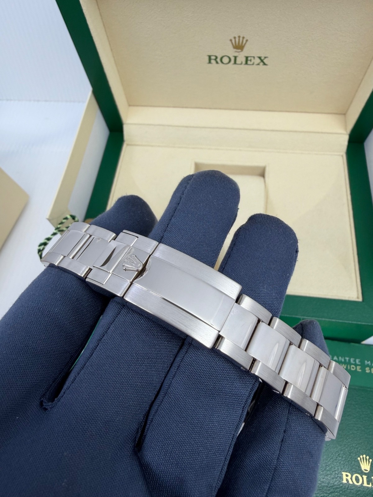 2016 Blue Dial Box Papers ROLEX COSMOGRAPH DAYTONA 40MM 116509 18K White Gold