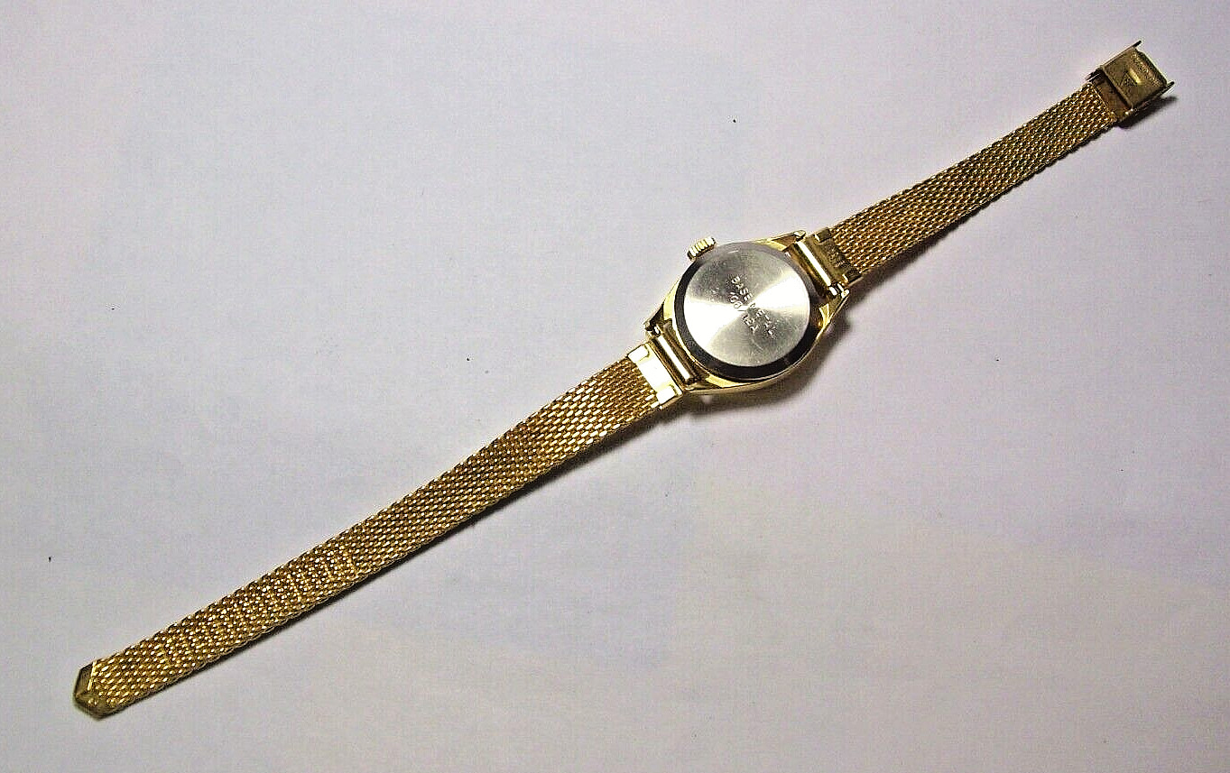 Chateau Gold Ladies Watch Vintage Mechanical Hand-Wind Looks & Runs Great