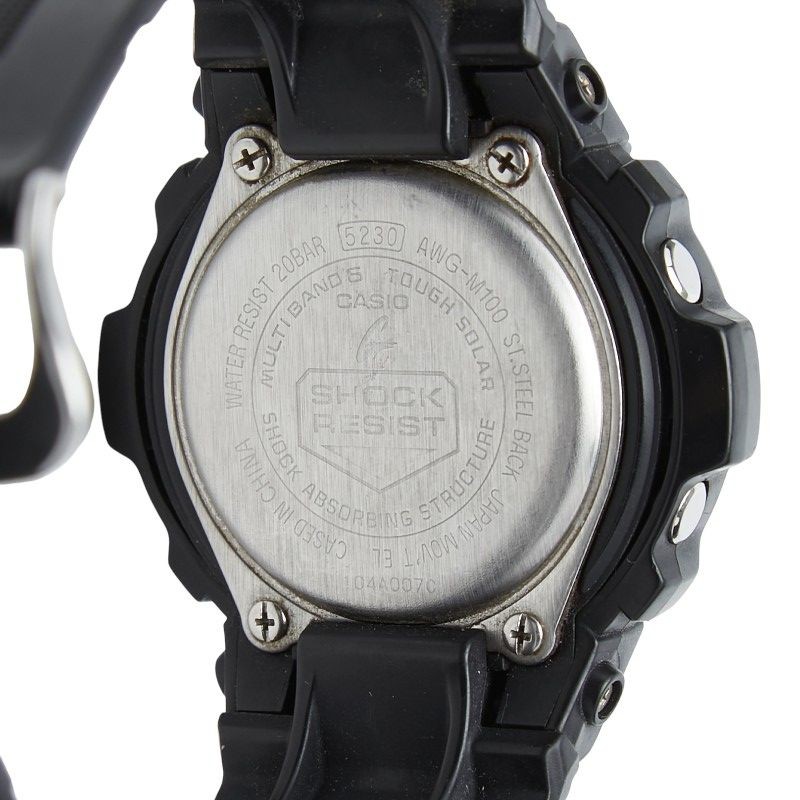 Casio G-SHOCK AWG-M100 Rubber Men’s Watch CASIO