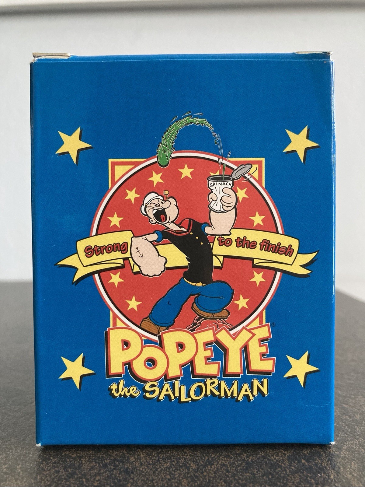 POPEYE THE SAILOR MAN 75TH ANNIVERSARY WATCH IN TIN 2004 KING FEATURE NEW IN BOX