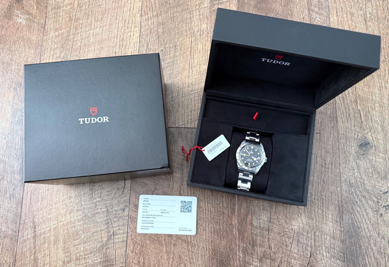 TUDOR Black Bay Pro 39mm Men’s Automatic Swiss Watch Stainless Steel M79470-0001
