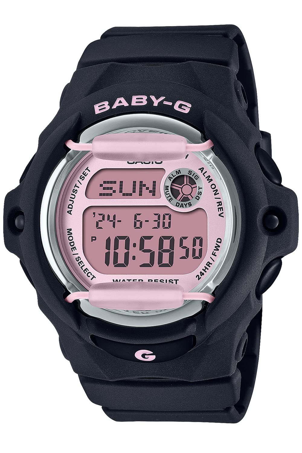 CASIO Baby-G Women Watch BG-169U-1CJF Super illuminator type Black Pink New