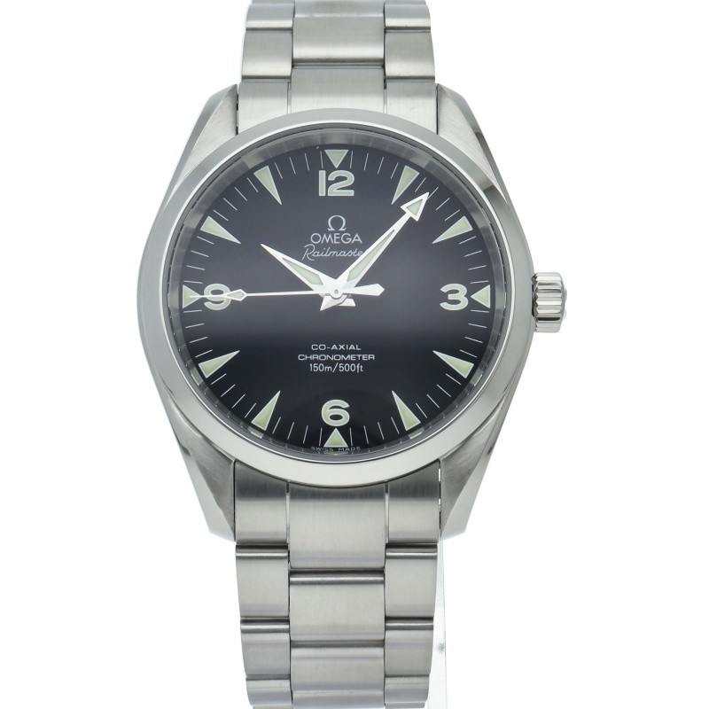 OMEGA Seamaster Railmaster Co-Axial 39.2mm 2503.52 Stainless Steel mensWatch…