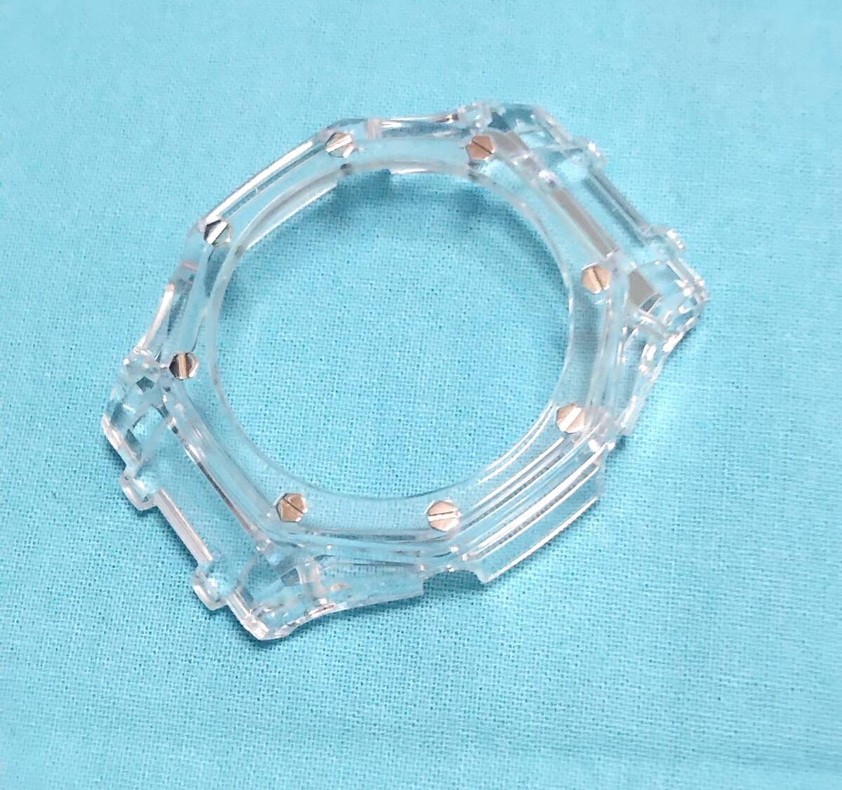 [Unused] G-SHOCK GA-2100 GA-2110 GA-B2100 Clear Bezel Orange Belt Set Casio Oak