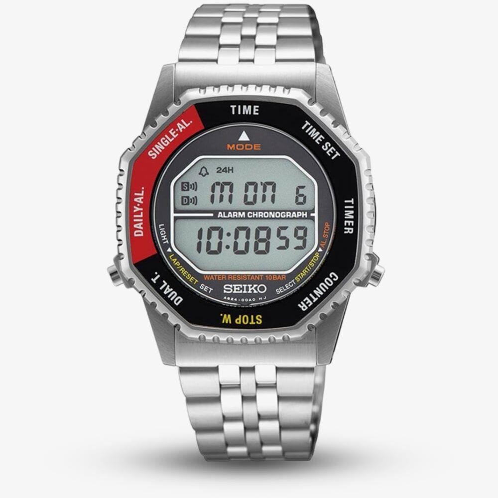 Seiko SMGG19P1 Rotocal Digital Quartz Stainless Steel 100 m W/R 2 Year Warranty