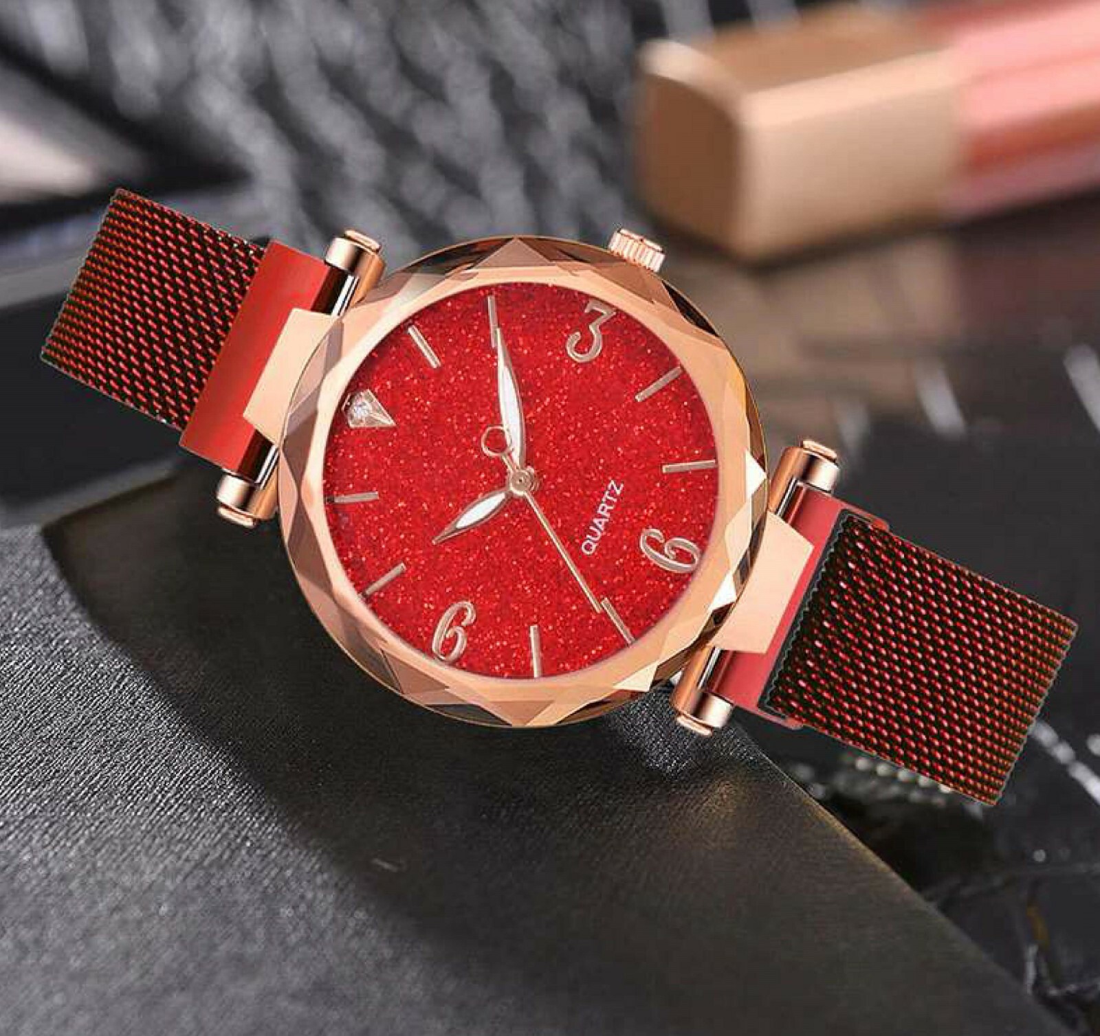 Starry Sky Wrist Watch with Magnetic Band – Quartz
