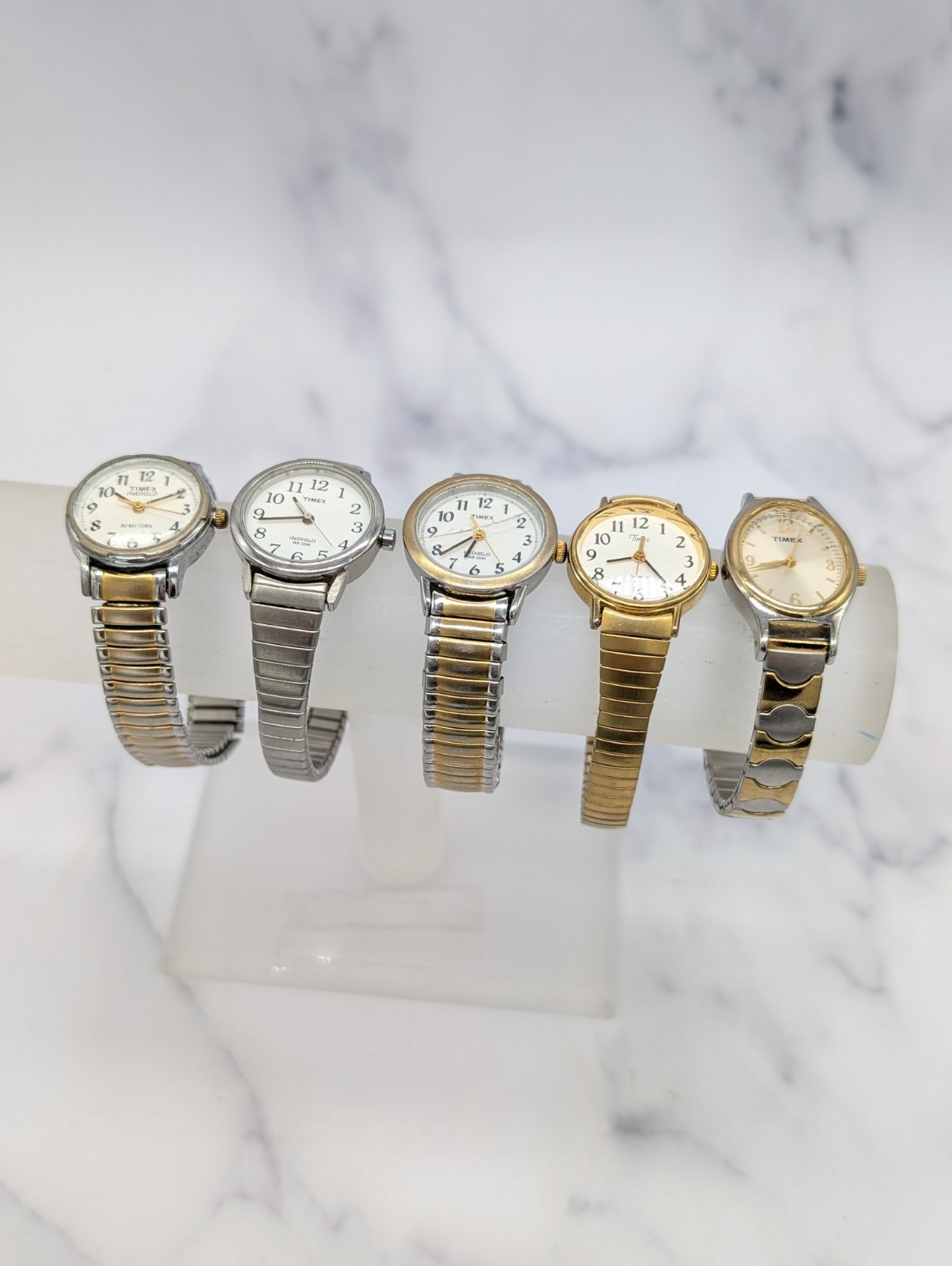 TIMEX Expansion Band Watch Lot of 5 Untested
