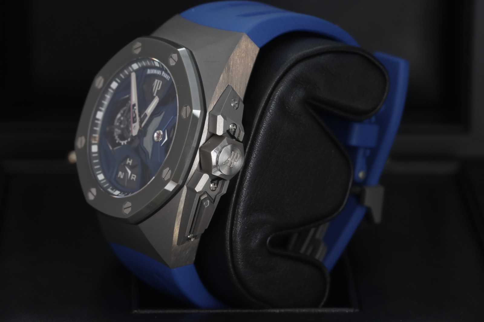 AP Royal Oak Concept GMT Tourbillon Sandblasted Titanium 26589IO.OO.D030CA.01