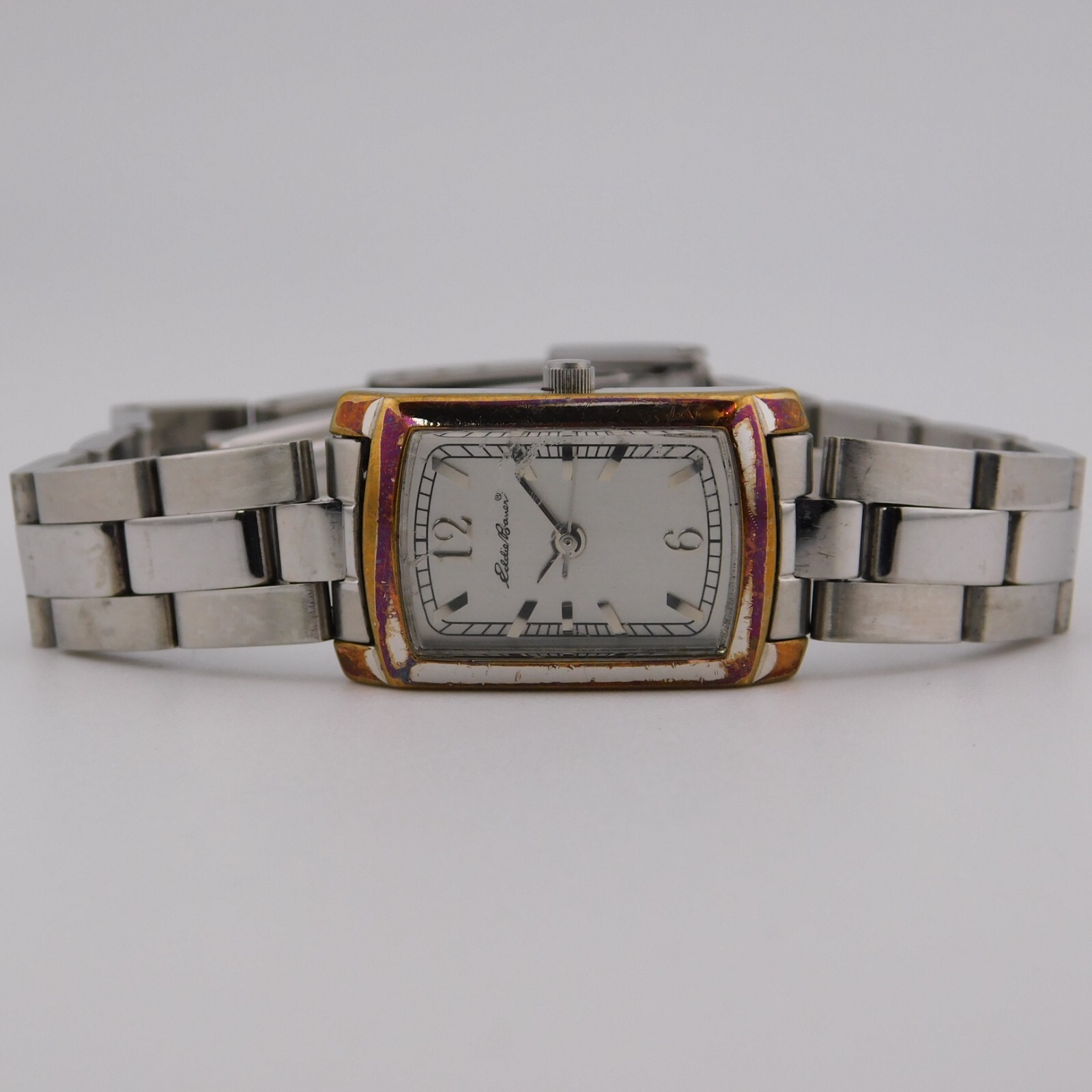 Eddie Bauer #42102 Quartz Analog Women’s Watch Sz. 6 3/4″ New Battery