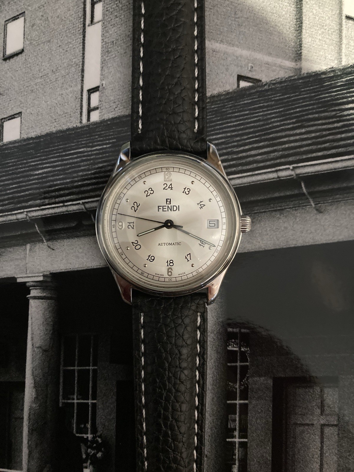 Fendi 200g Automatic Watch, Steel. Neo Vintage, ETA 2824 Movement