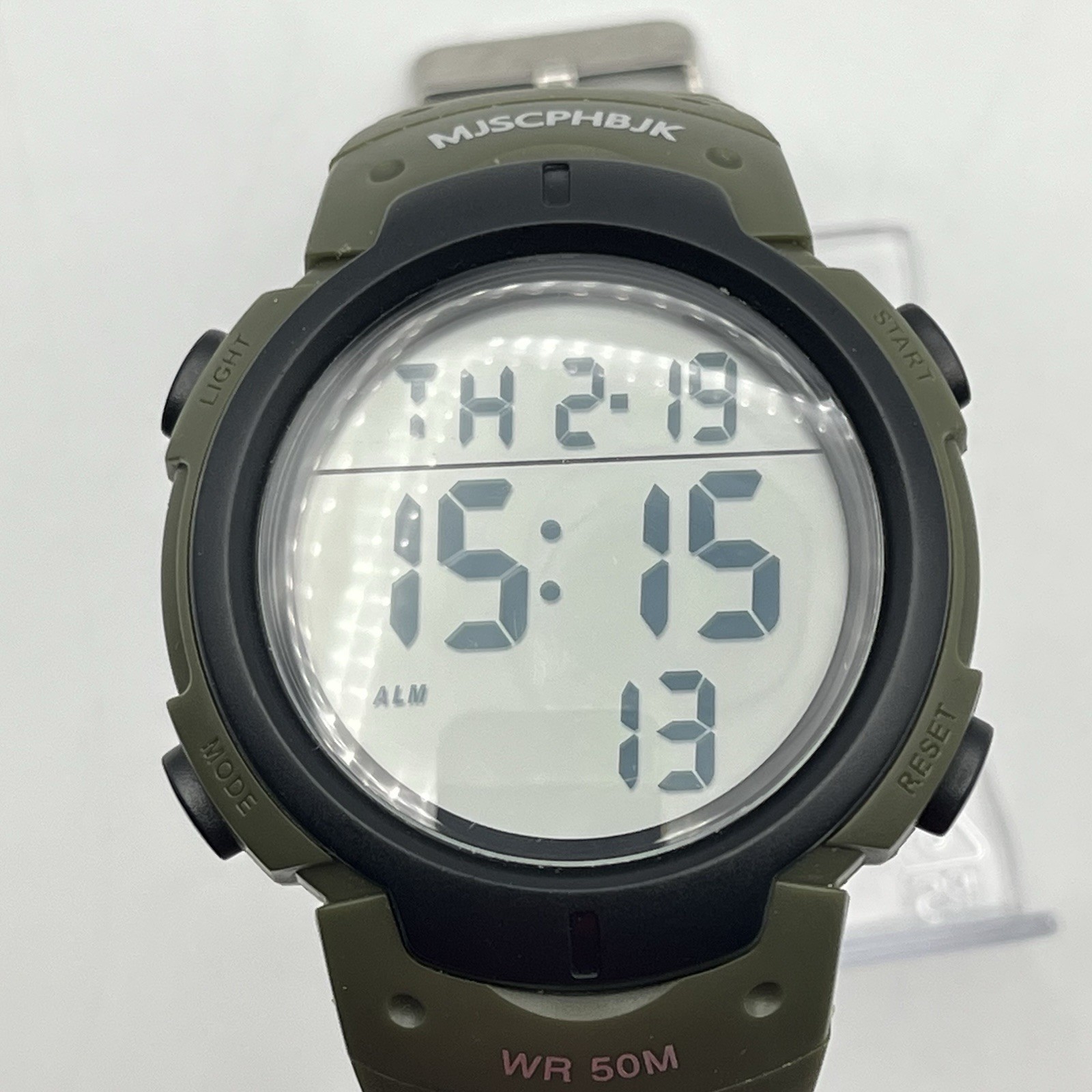 MJSCPHBJK 1068 Sport Digital Men’s 42mm Watch – Green – Working