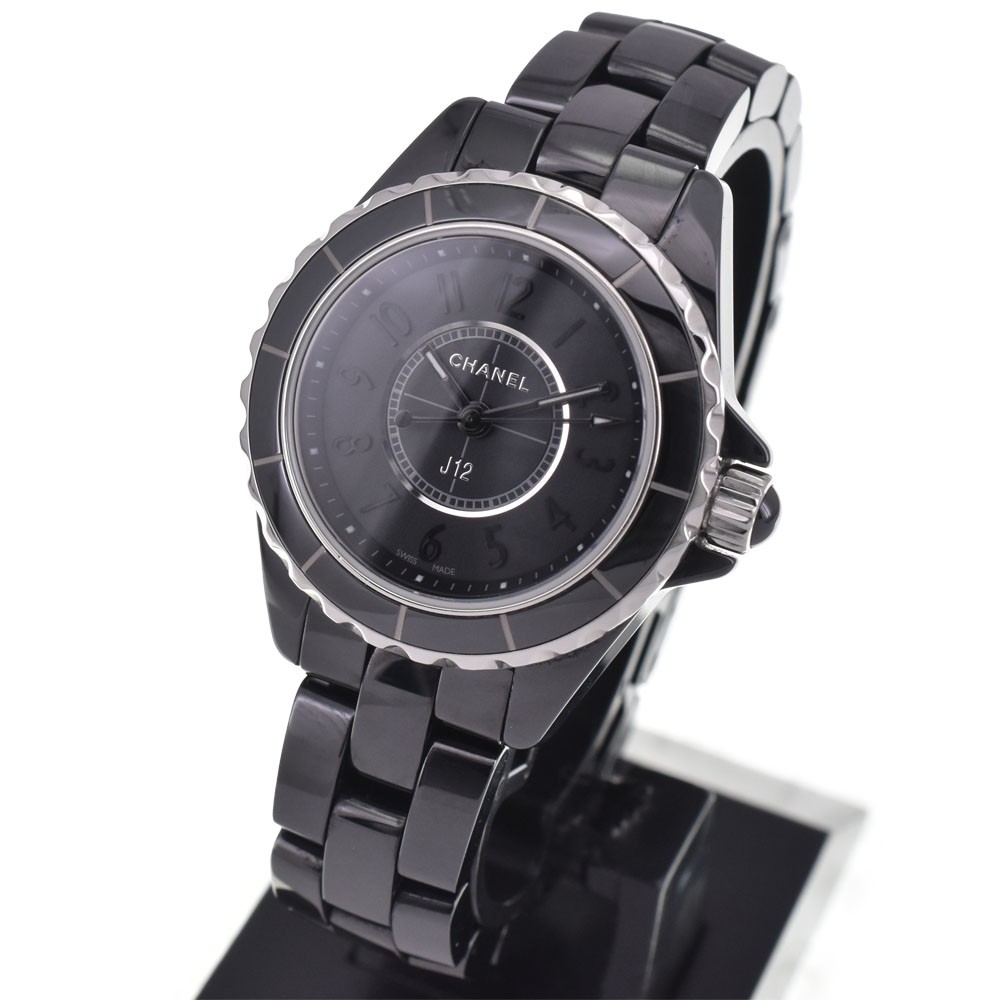 CHANEL J12 H4196 black Dial Quartz Ladies Watch H#147800