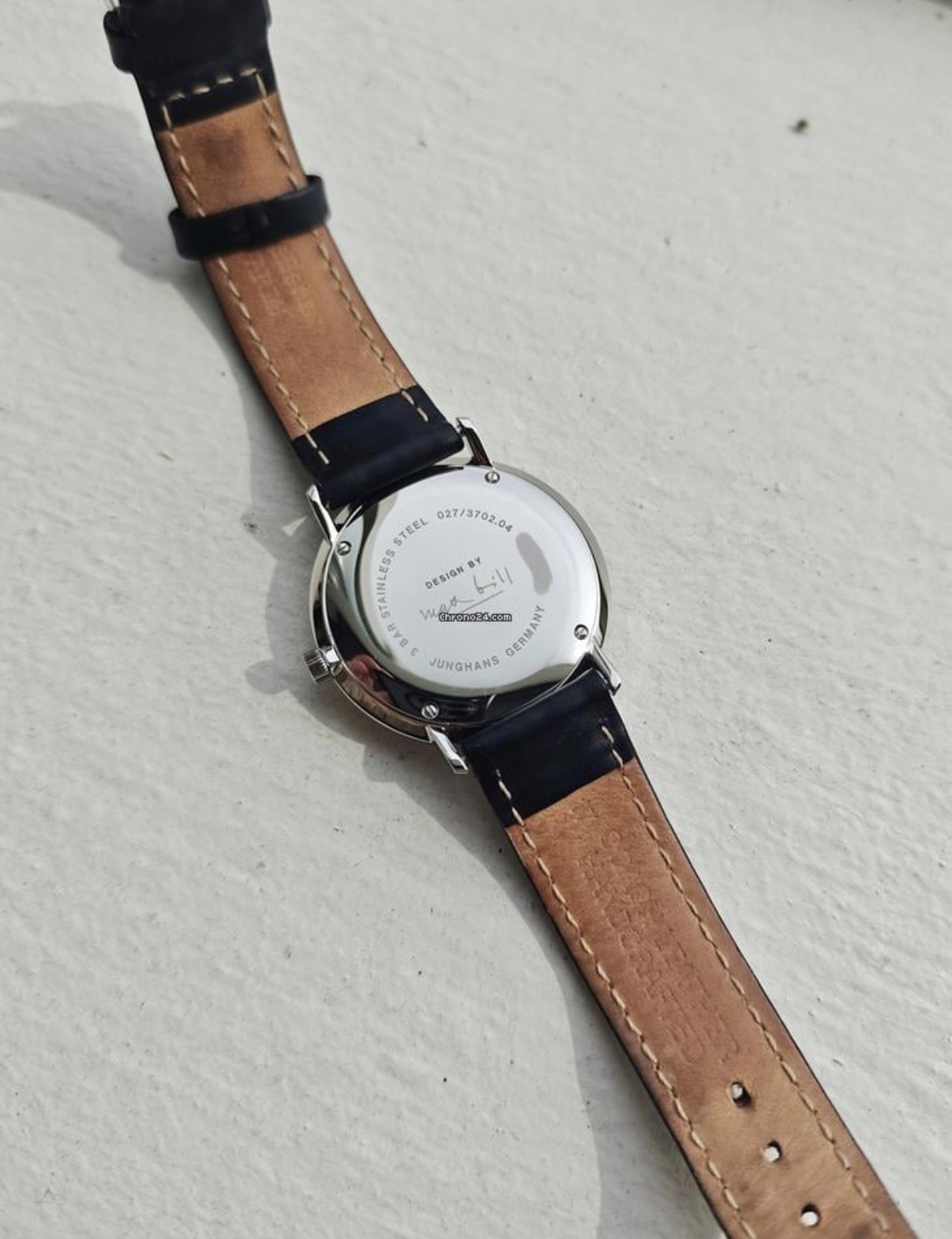 Junghans Max Bill Hand-Winding Watch 027/3702.04