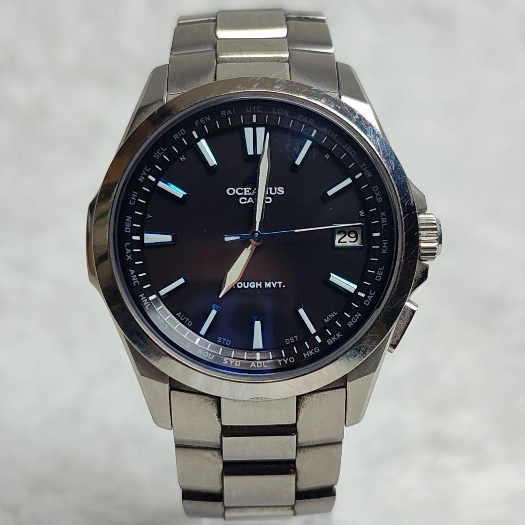 CASIO Oceanus OCW-S100-1AJF Radio Solar Titanium Watch #0003