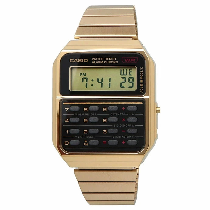 CASIO CLASSIC CA-500WEG-1A CALCULATOR Style Watch from Japan