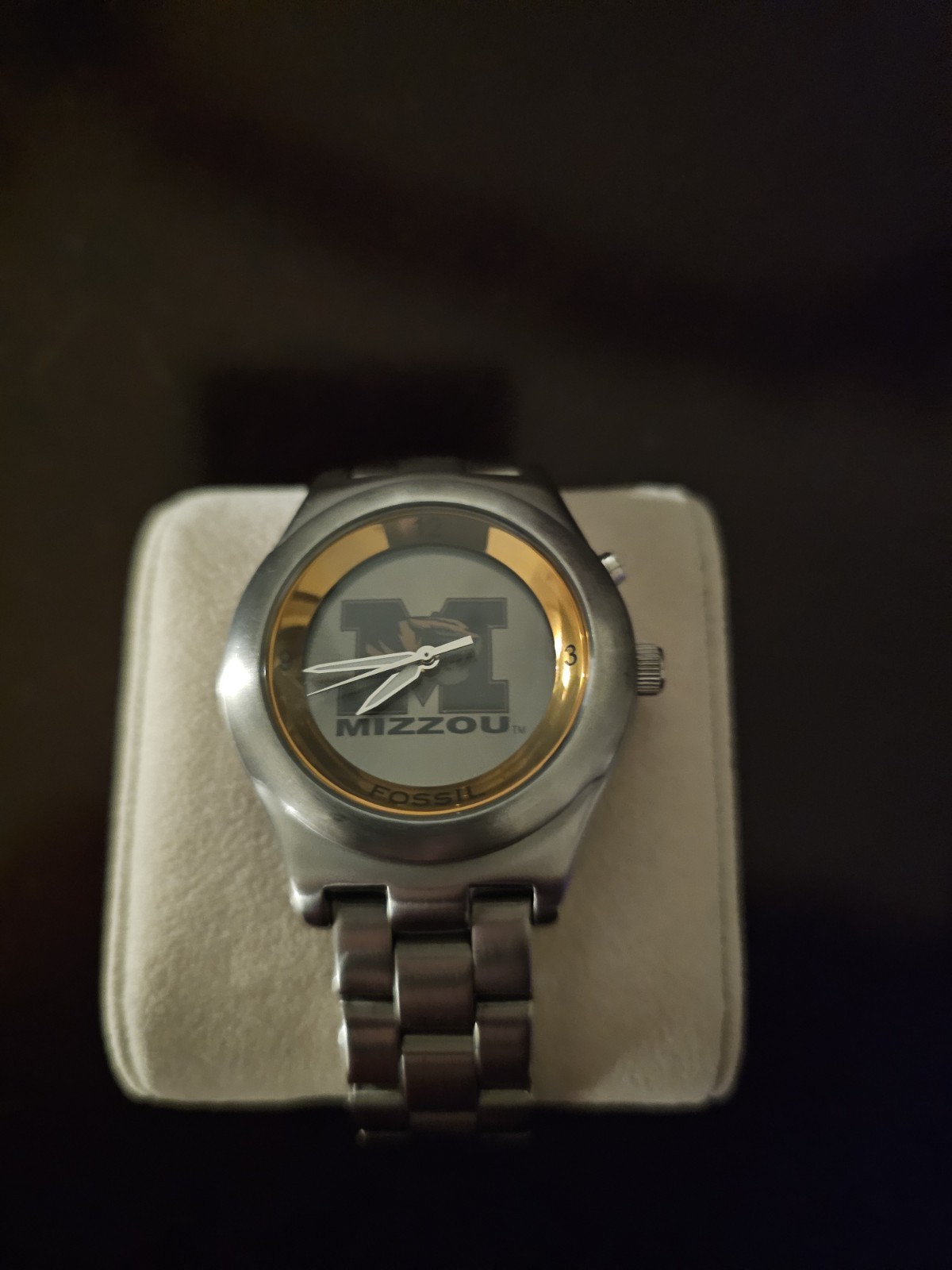 Fossil Kaleido Men’s Watch Orange ring