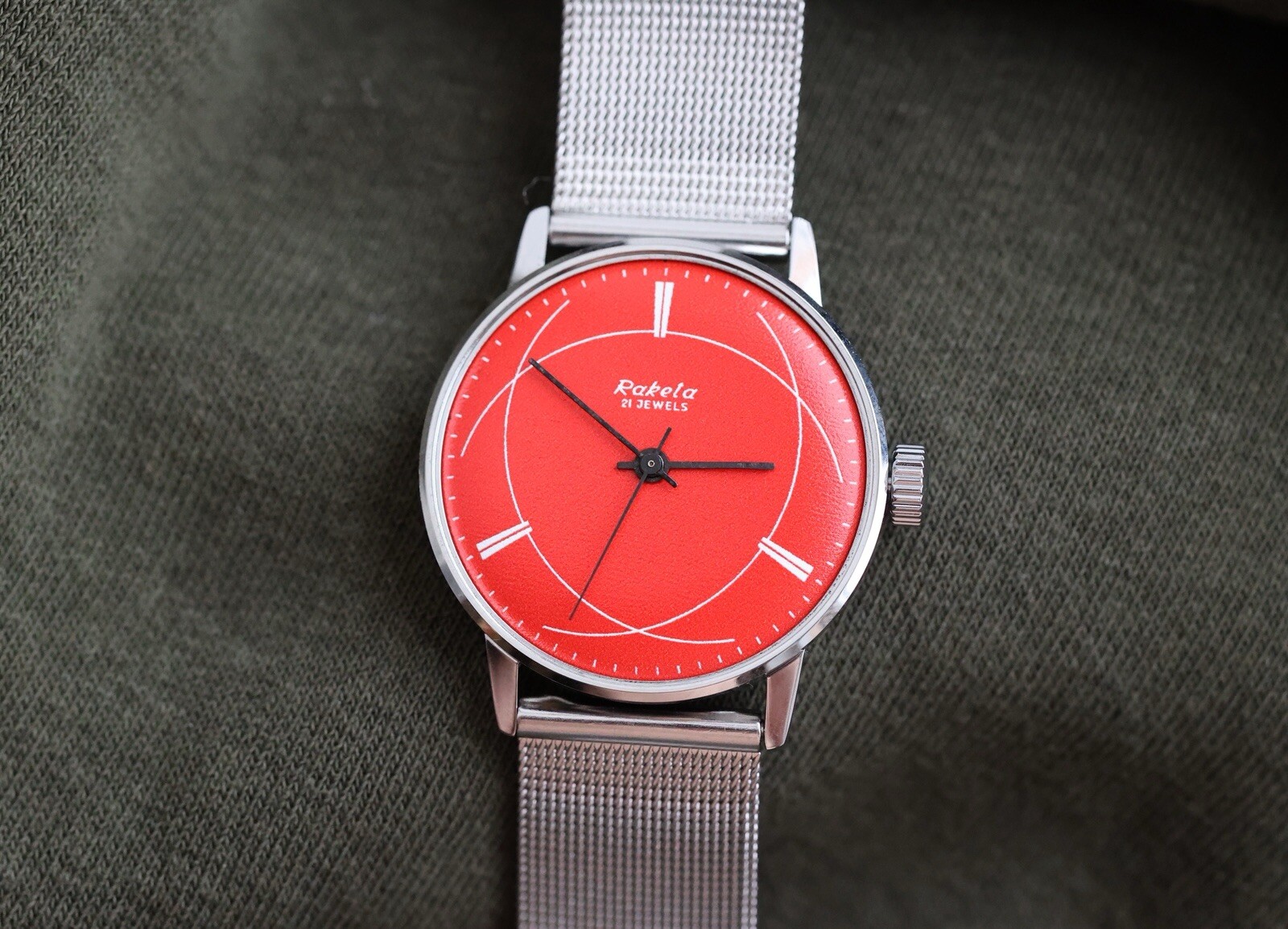 Wrist Watch Raketa 2609B “Baltic” Vintage men’s mechanical, USSR.