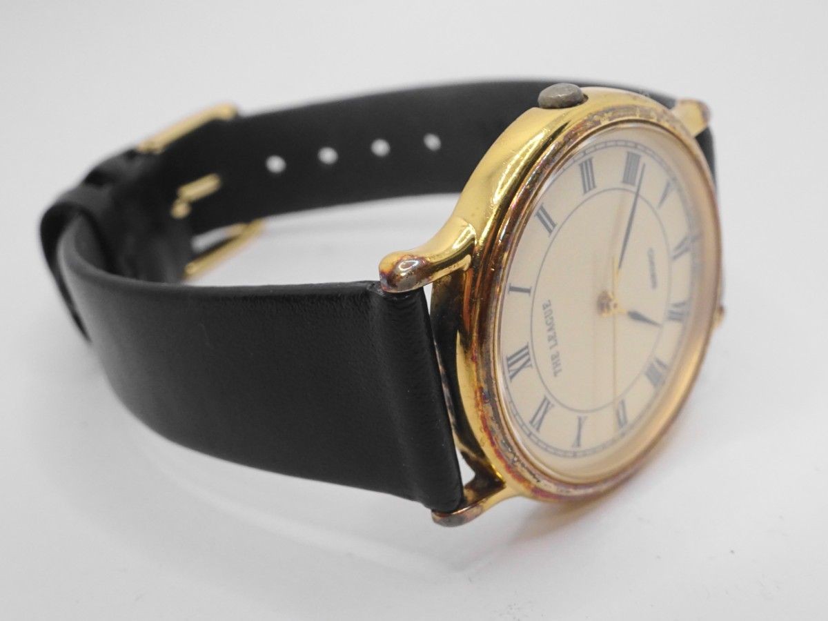 SEIKO League 5P31-6A40 Mens Quartz Roman Index Wristwatch Running
