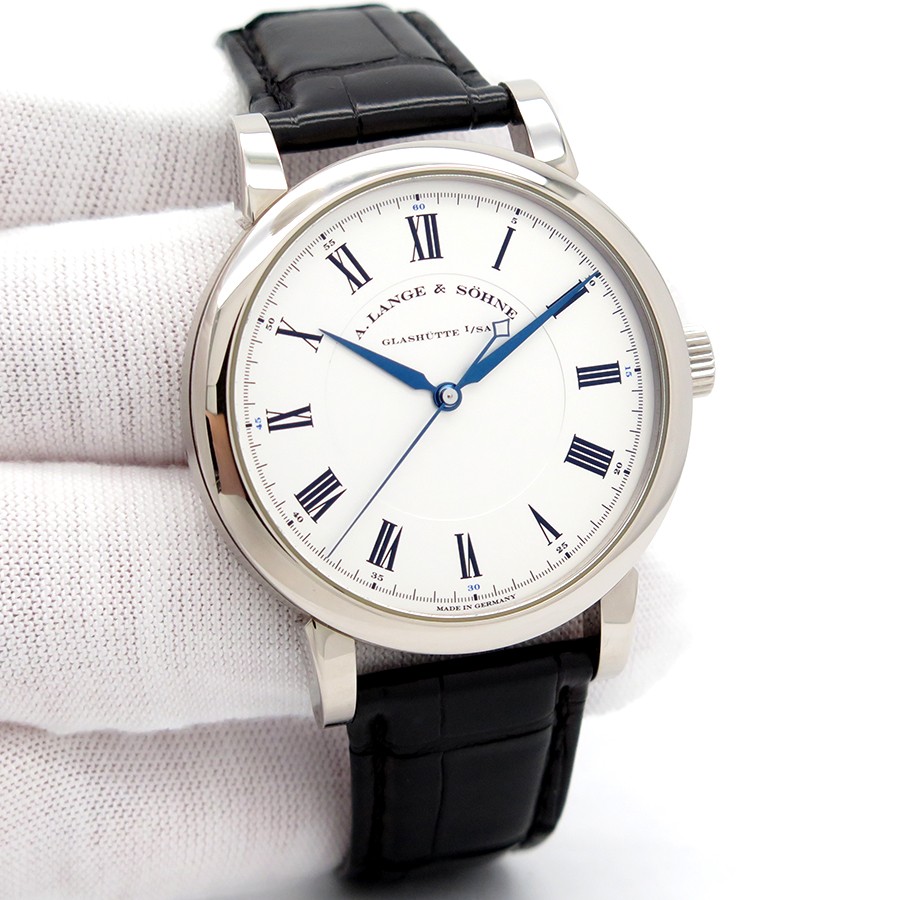 A. Lange & Sohne Richard Lange 232.026 18K White Gold Manual Wind