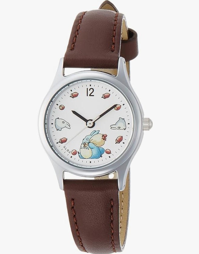 (age 15+)ALBA SEIKO Studio Ghibli Watch My Neighbor Totoro Japan ACCK406