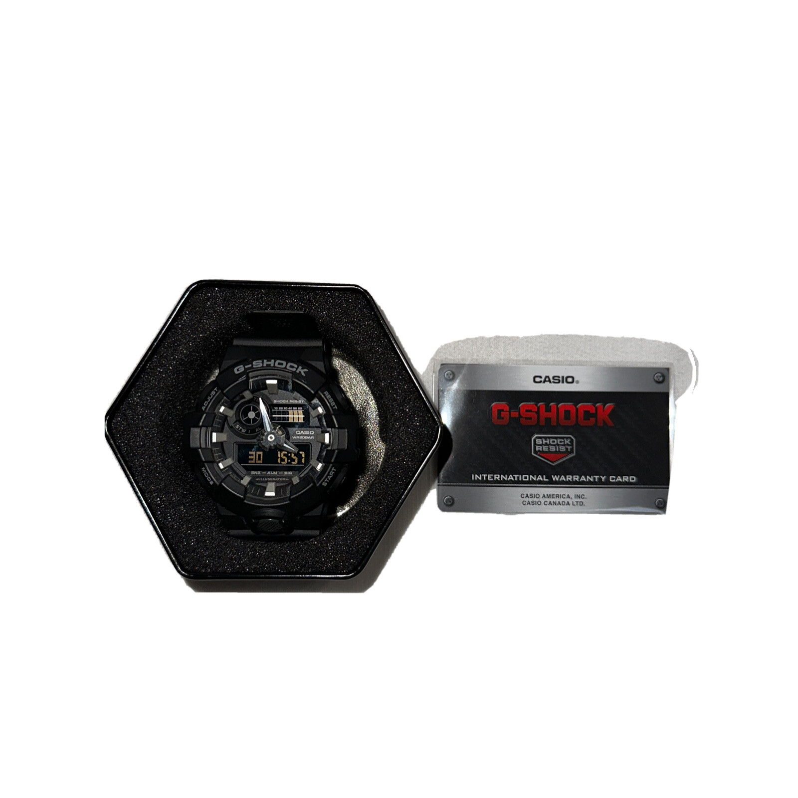 Casio G-Shock GA-700-1ACR Black Wristwatch for Men