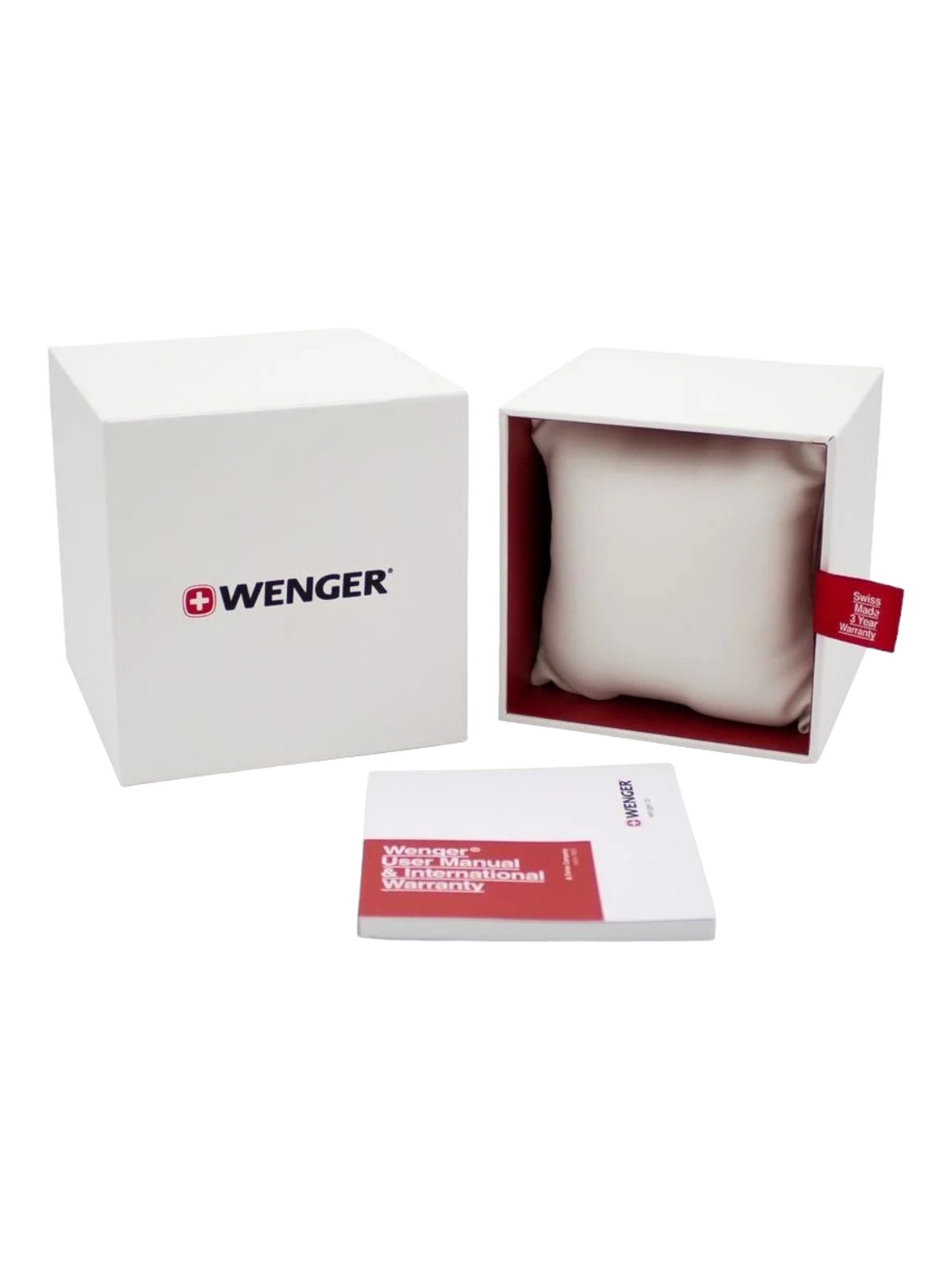Wenger Swiss Army Men’s 01.1743.115 Urban Classic Chrono Black Dial Watch 44mm