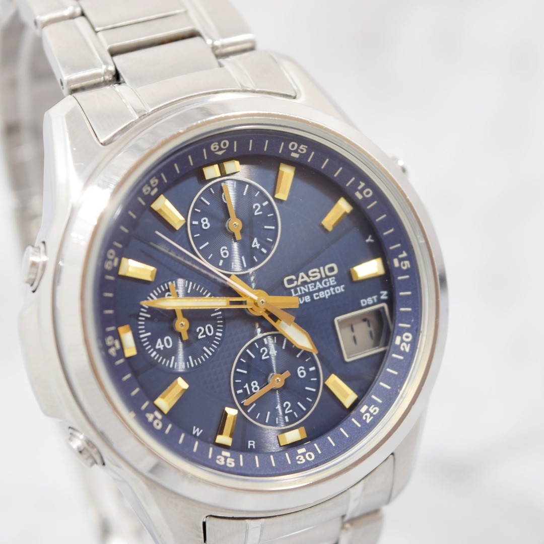 [Mint] CASIO LINEAGE Wave Ceptor Chronograph LIW-500 Men’s Radio Solar Watch