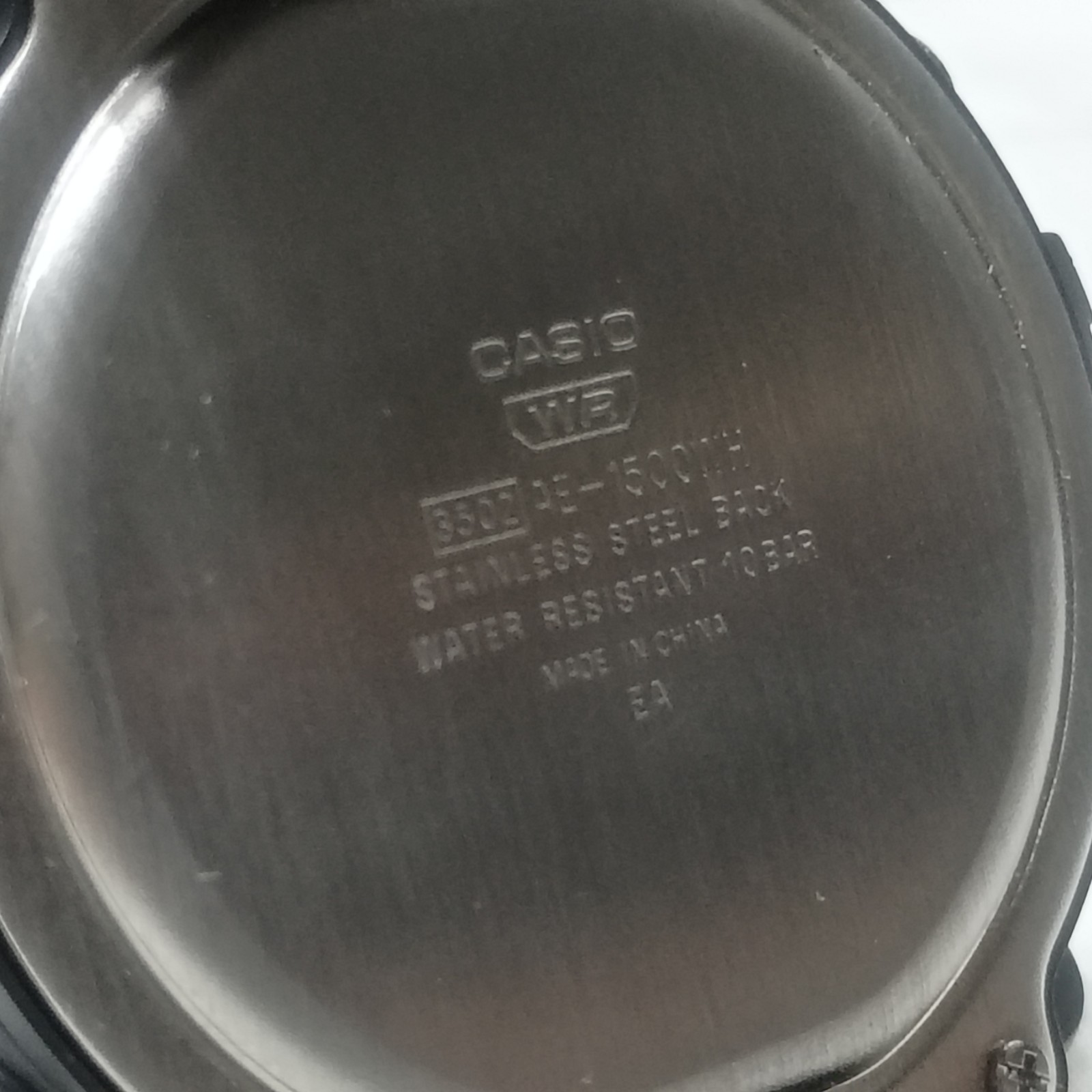 Casio AE1500WH-1AV Chronograph Watch Illuminator 5 Alarms 10 Year Battery