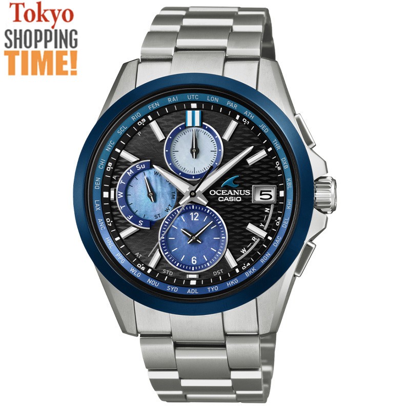 Casio Oceanus OCW-T2600AP-1AJF Indigo Ocean Titanium Men Watch LIMITED SERIES